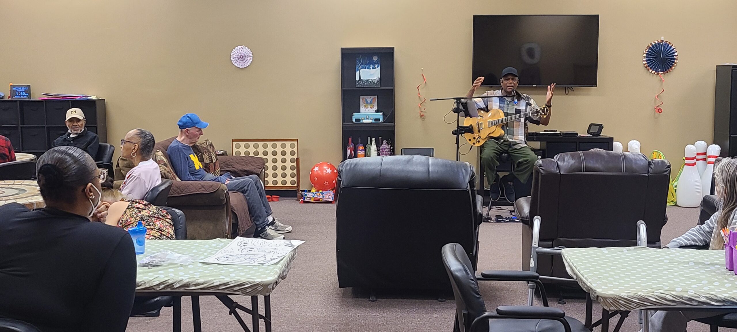 Seniors Having Gatherings in a Room